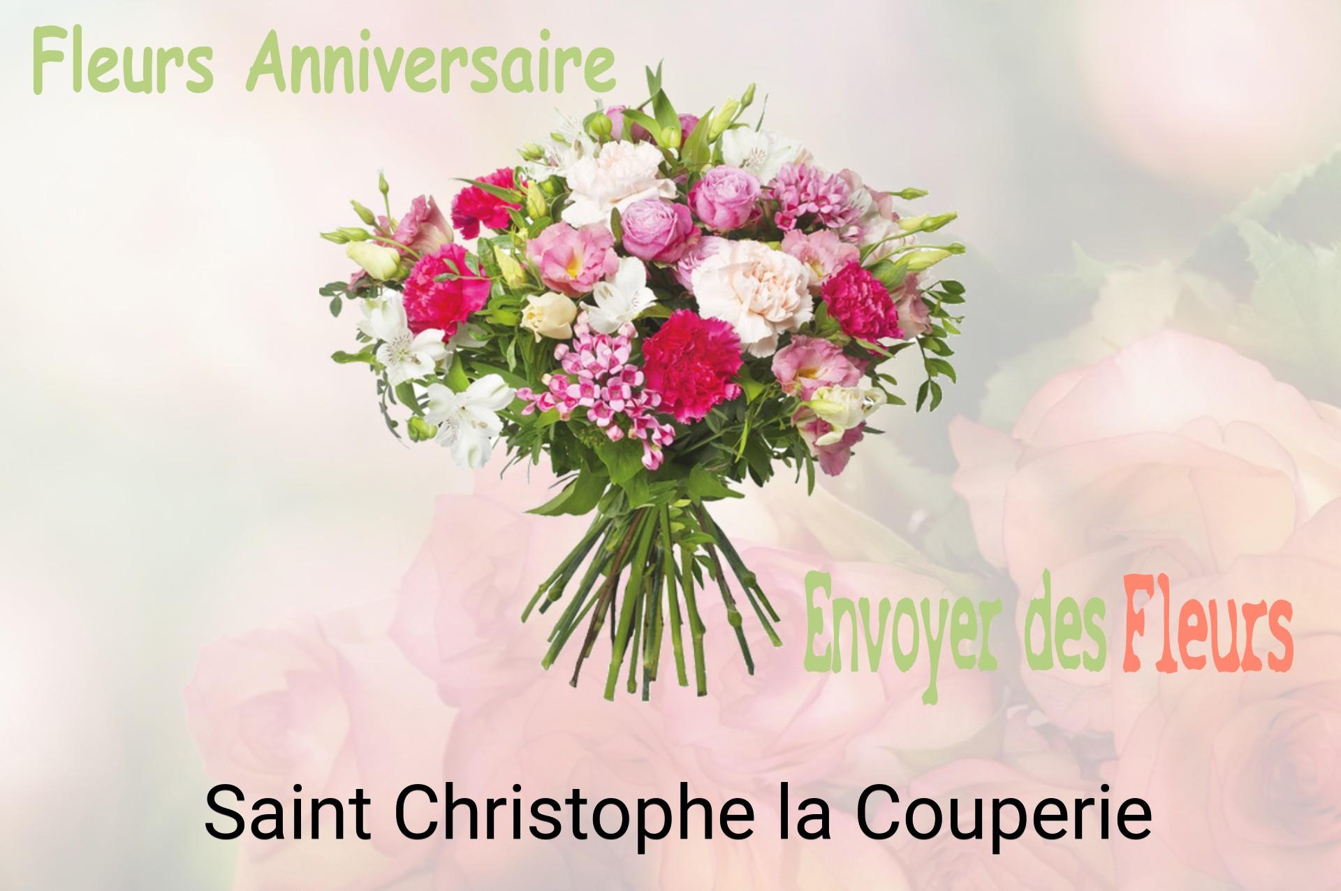 Bouquet de fleurs d’anniversaire livré à Saint-Christophe-la-Couperie